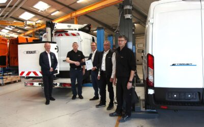 Versalift uppnår Ford Pro Convertor-certifiering
